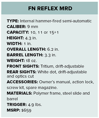 FN Reflex MRD specs