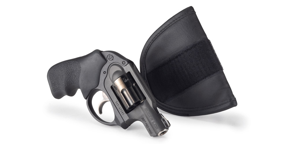 Ruger LCR .327 Fed. Mag. revolver in a purse